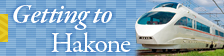 Getting to Hakone