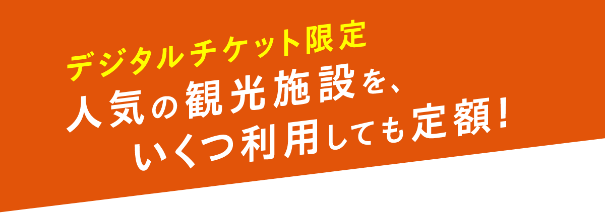 デジタルチケット限定 ついに登場、箱根の旅に新提案!