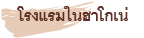โรงแรมในฮาโกเน่