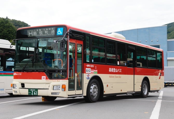 箱根 登山 バス 時刻 表