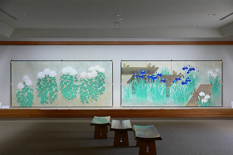 成川美術館館内