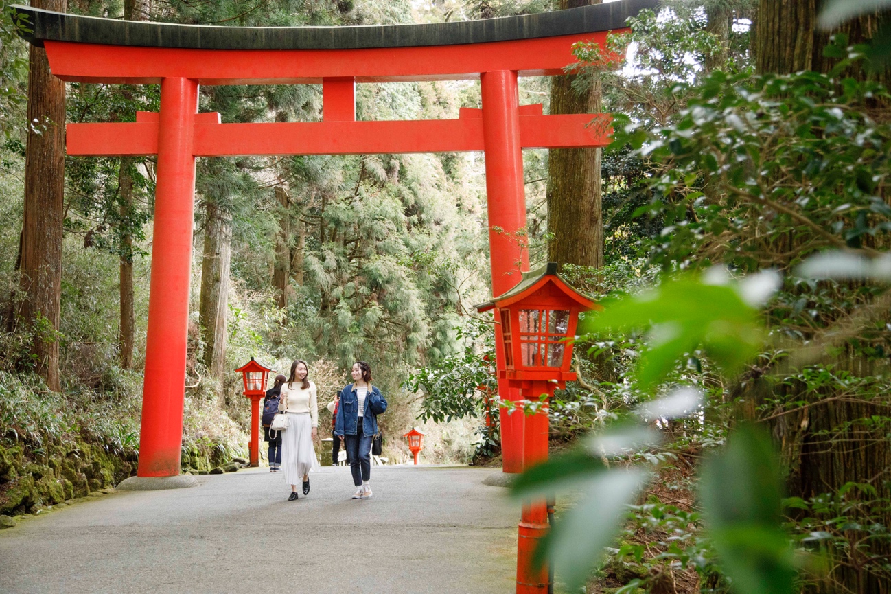 箱根神社　鳥居