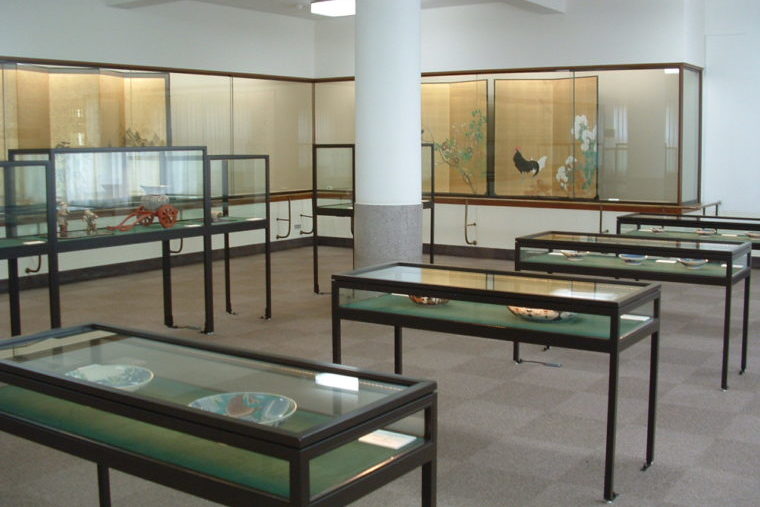 箱根美術館内