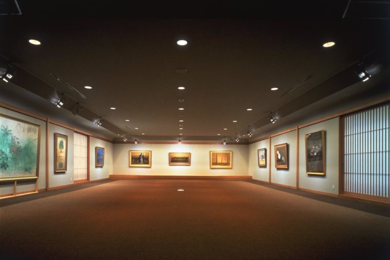 成川美術館館内