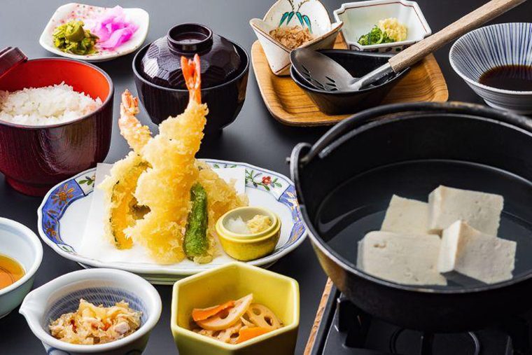 ”湯豆腐御膳”