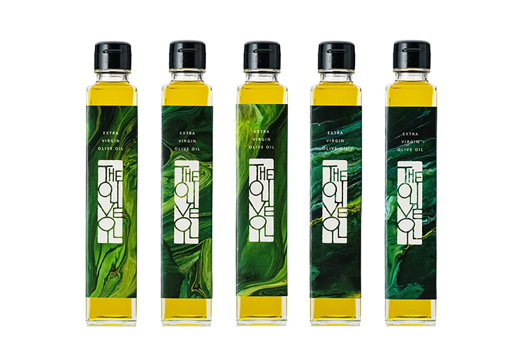 THE OLIVE OILパッケージデザイン