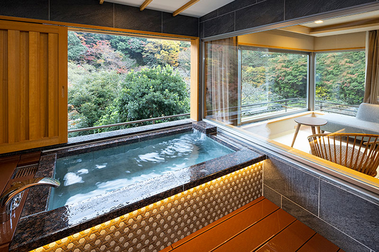 ”箱根湯本温泉ホテルおかだお部屋”