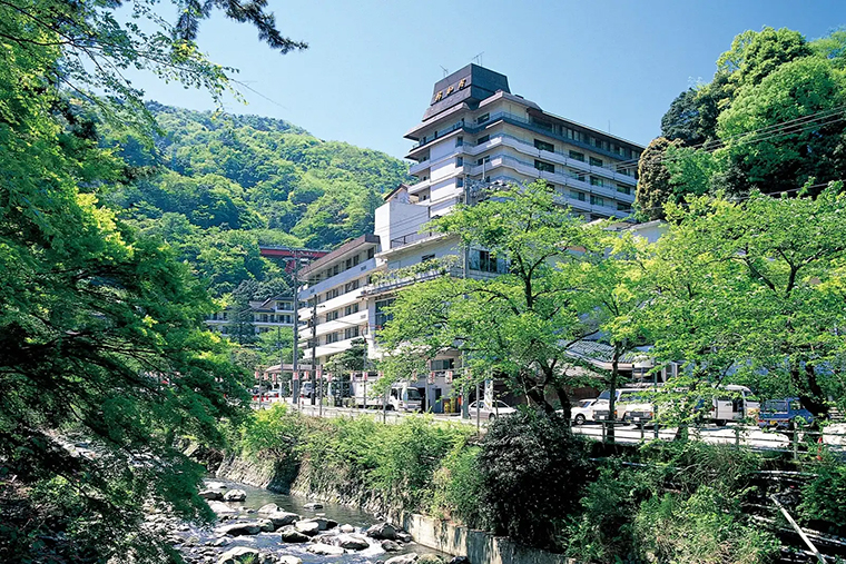 箱根湯本温泉ホテルおかだ外観