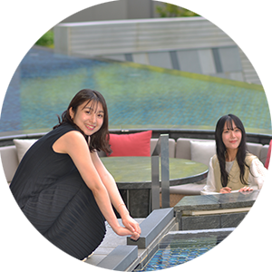 あこさんとまりさん