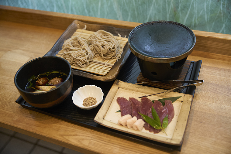 ”石焼鴨せいろ”