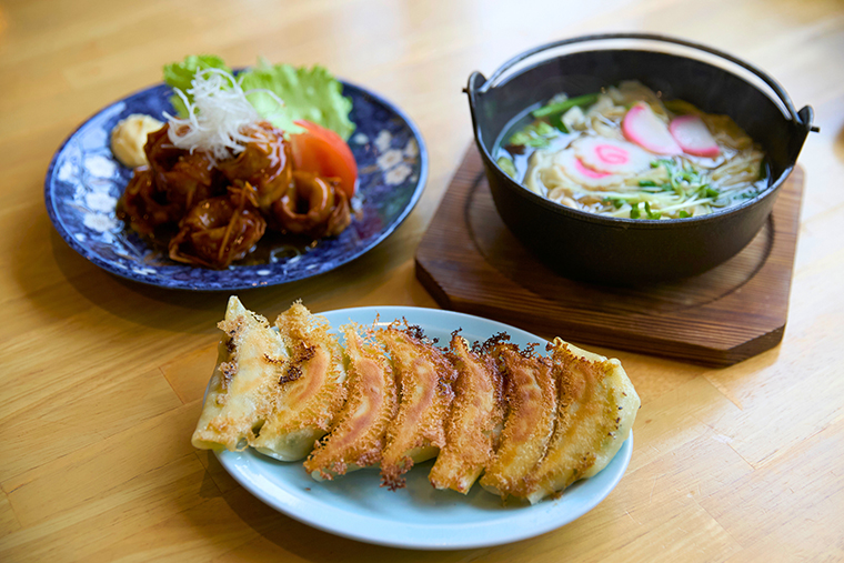 はこねぎょうざ定食