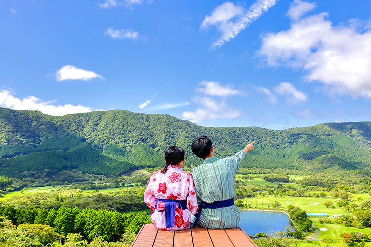 絶景の癒しの湯宿 箱根 星のあかり景色
