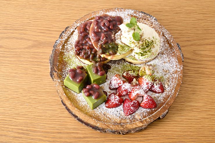 箱根の森のパンケーキ