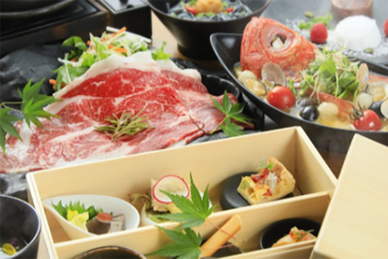 メルヴェール箱根強羅　食事