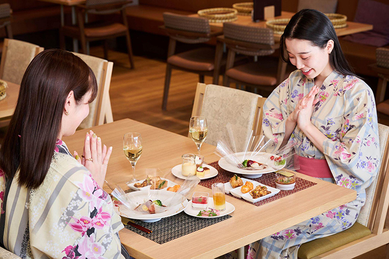 箱根・芦ノ湖 はなをり　食事