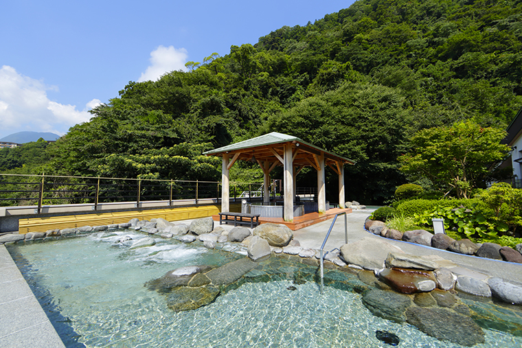 天成園 露天風呂