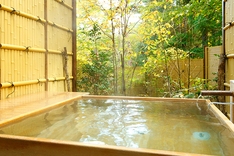 水の音貸切露天風呂