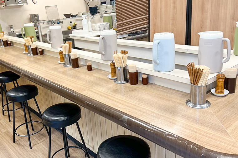 麺庵ちとせ　店内
