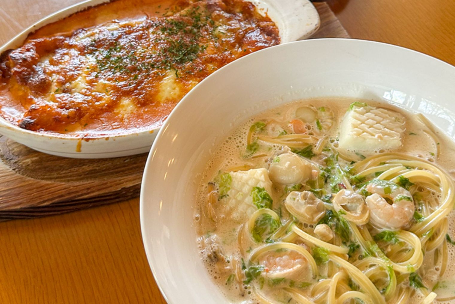 イルピアチェーレ　料理