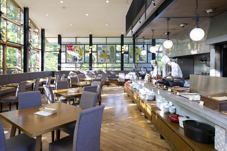 箱根リトリート fore　店内