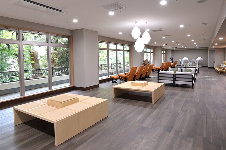 湯上がりラウンジ