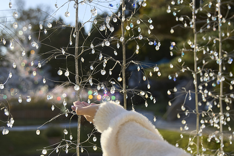 箱根ガラスの森美術館　オブジェ