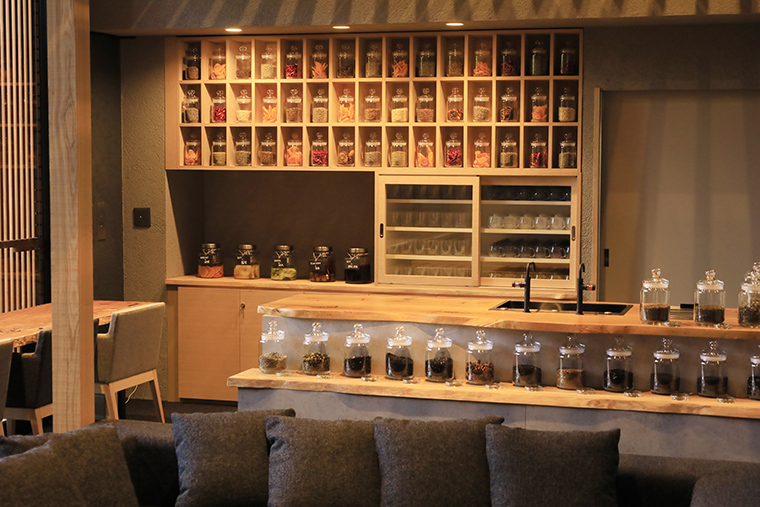 メルヴェール箱根強羅　リビング