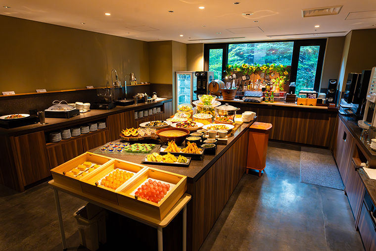 ゆとわ　ビュッフェ