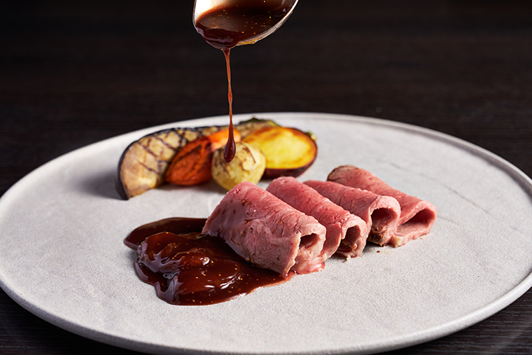 ホテルハーヴェスト箱根甲子園　ローストビーフ