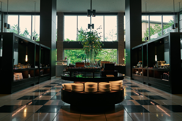 ホテルハーヴェスト箱根甲子園 レストラン内観