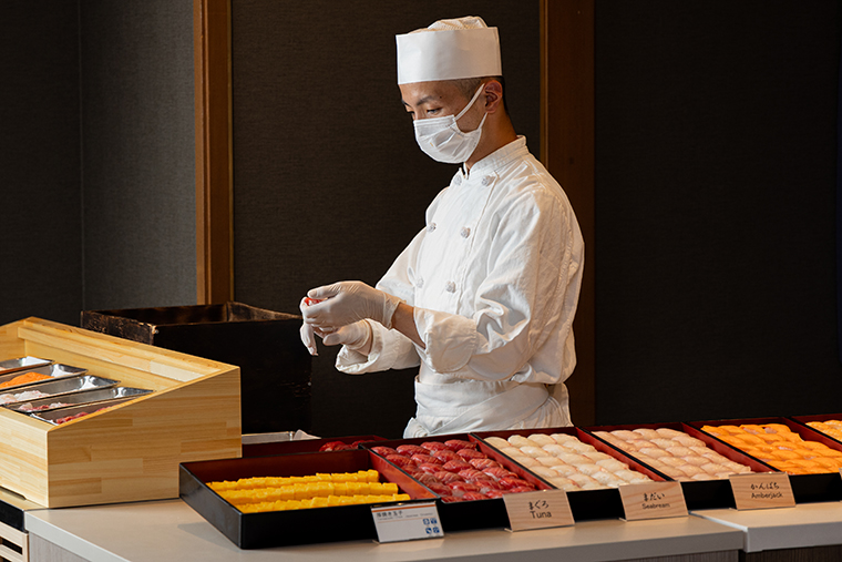 ホテルおかだ お寿司