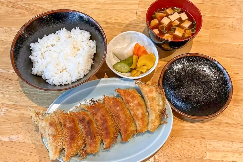 箱根強羅 餃子センター　餃子定食