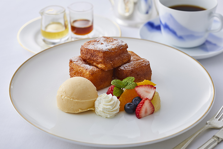 富士屋ホテルラウンジ フレンチトースト