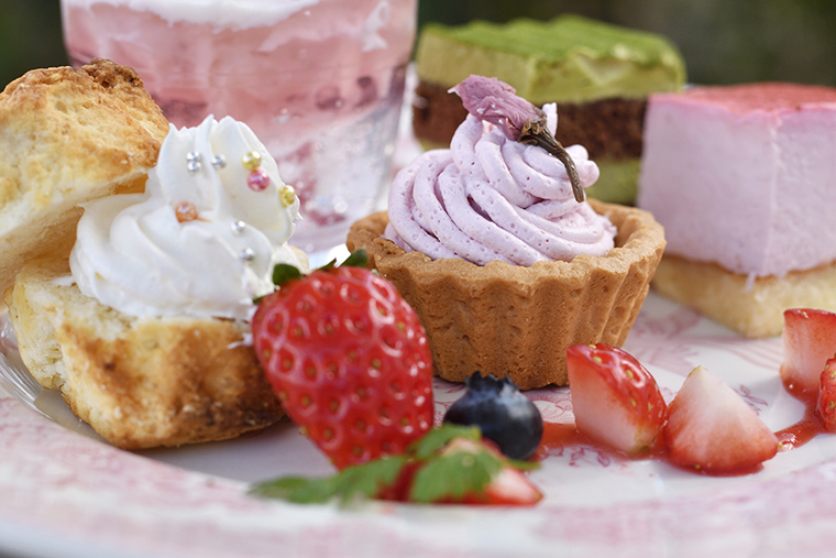 一色堂茶廊 スプリングアフタヌーンティー