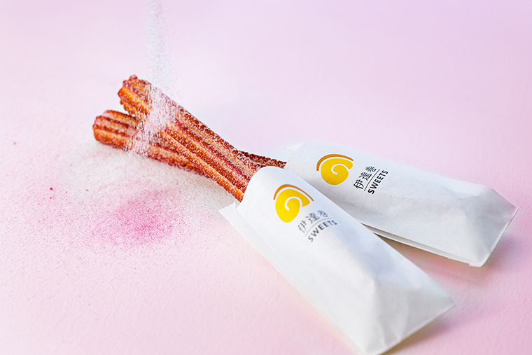 桜いろの伊達巻チュロス