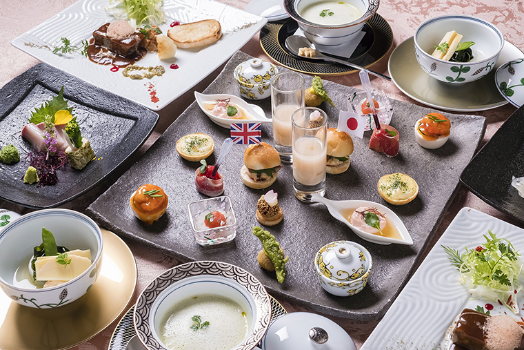 ホテルマイユクール祥月料理