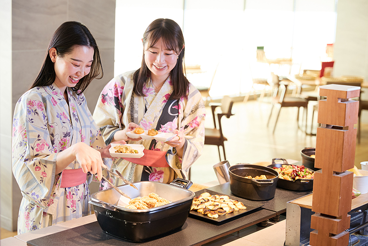 箱根・芦ノ湖 はなをり　食事