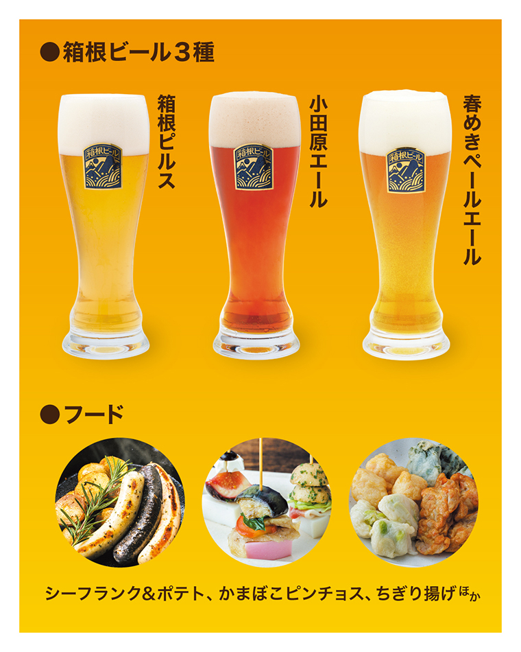 鈴廣　箱根ビール3種